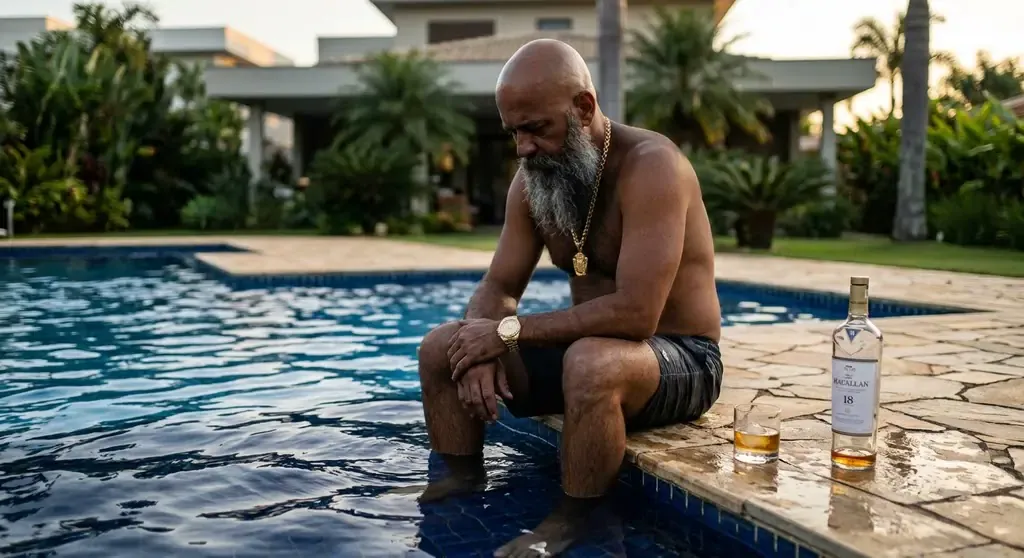 imagem de homem precisando de Psicólogo para famosos e de alta renda