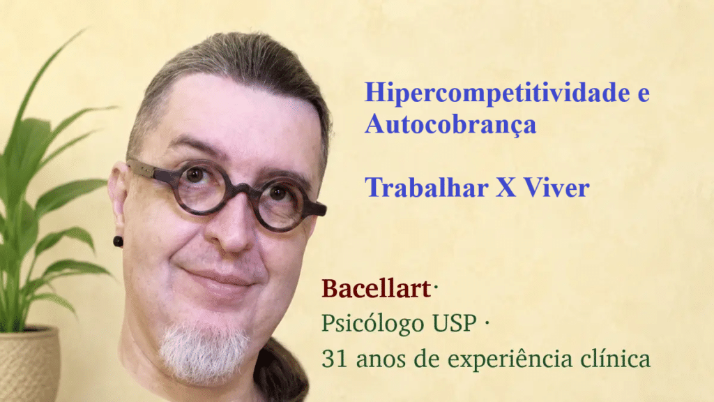Post sobre Hipercompetitividade e Autocobrança, psicólogo USP