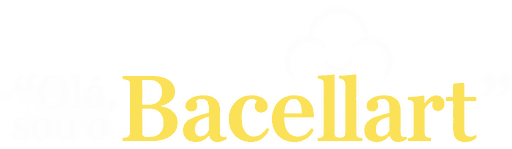 Logo de saudação, Olá, sou o Bacellart